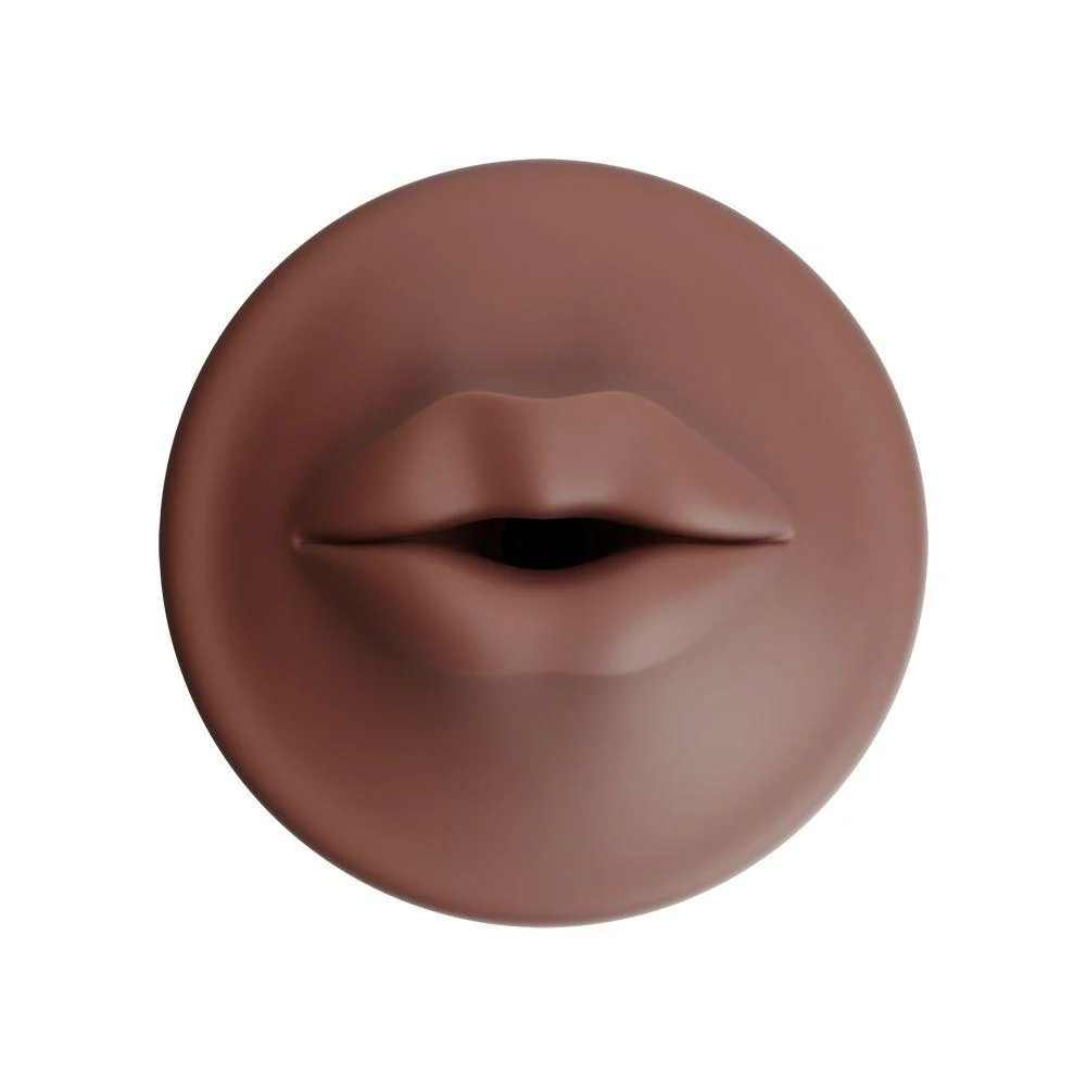 Autoblow AI Ultra Mouth Sleeve - Brown - Image 3