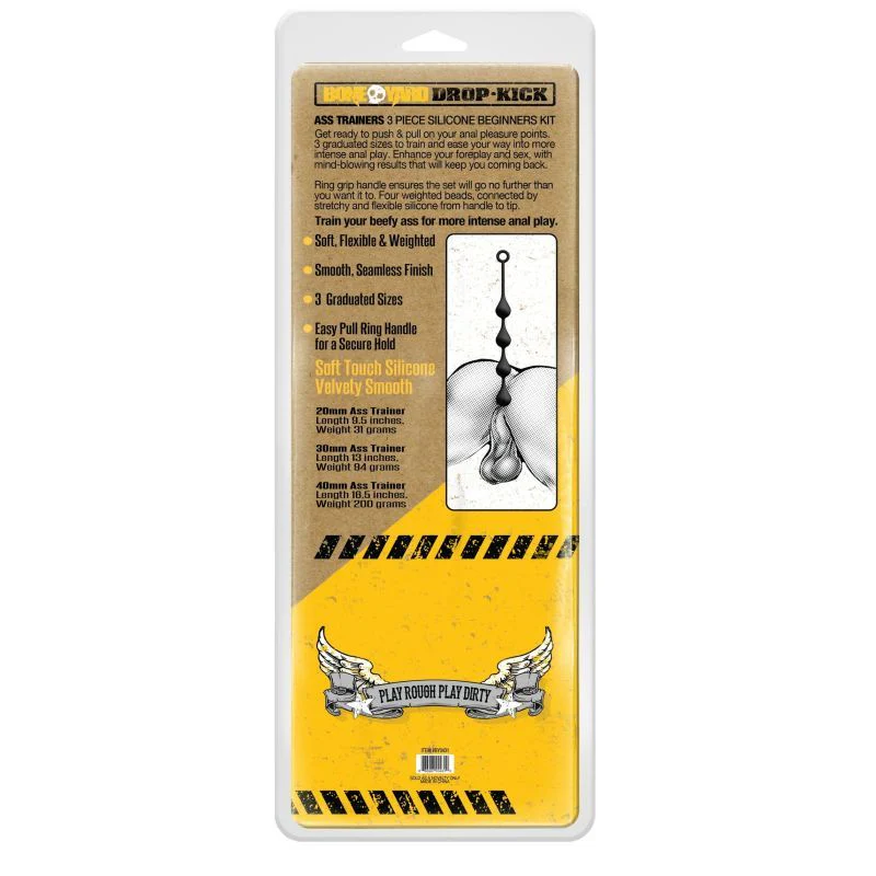 Drop-Kick Silicone Beginner Ass Training Kit 3 Pc - Image 14