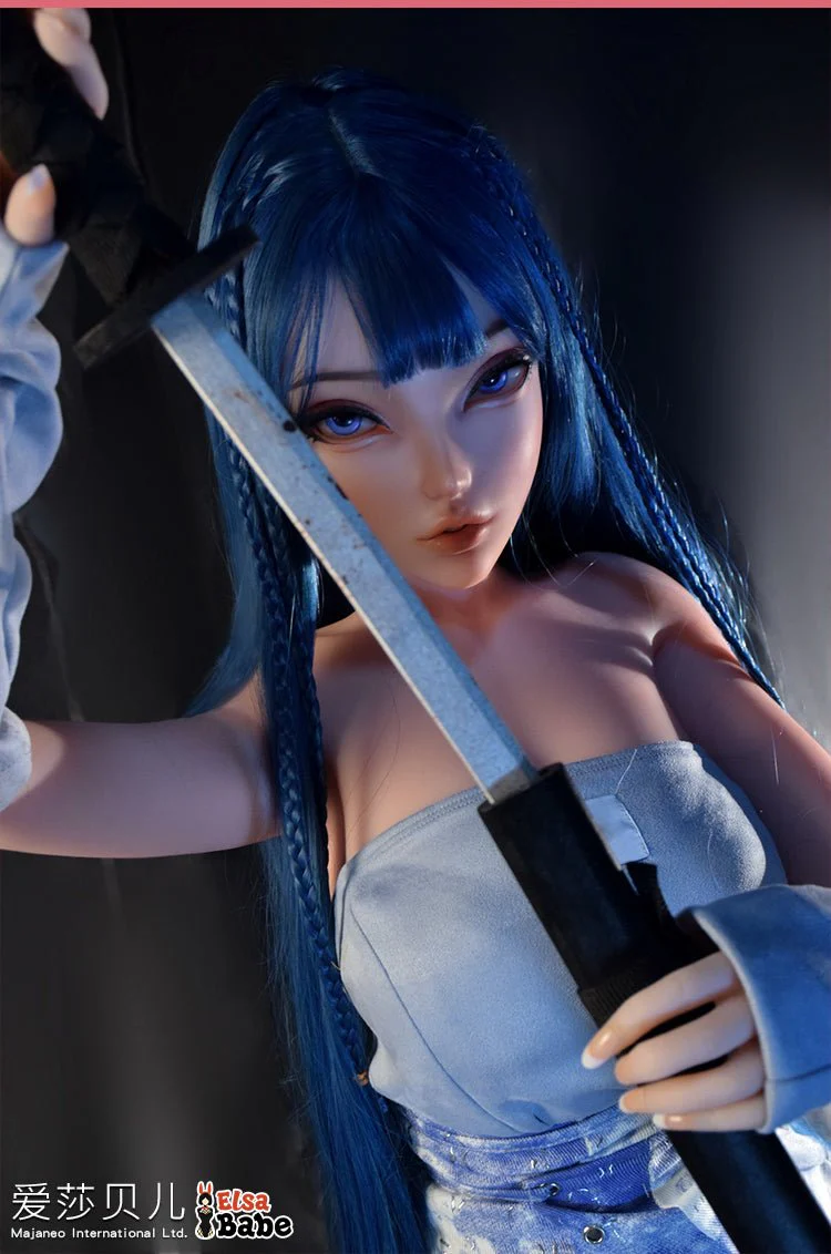 Elsa Babe Miyamoto Kyoko 148cm Silicone Anime Sex Doll - Full Size - Image 3