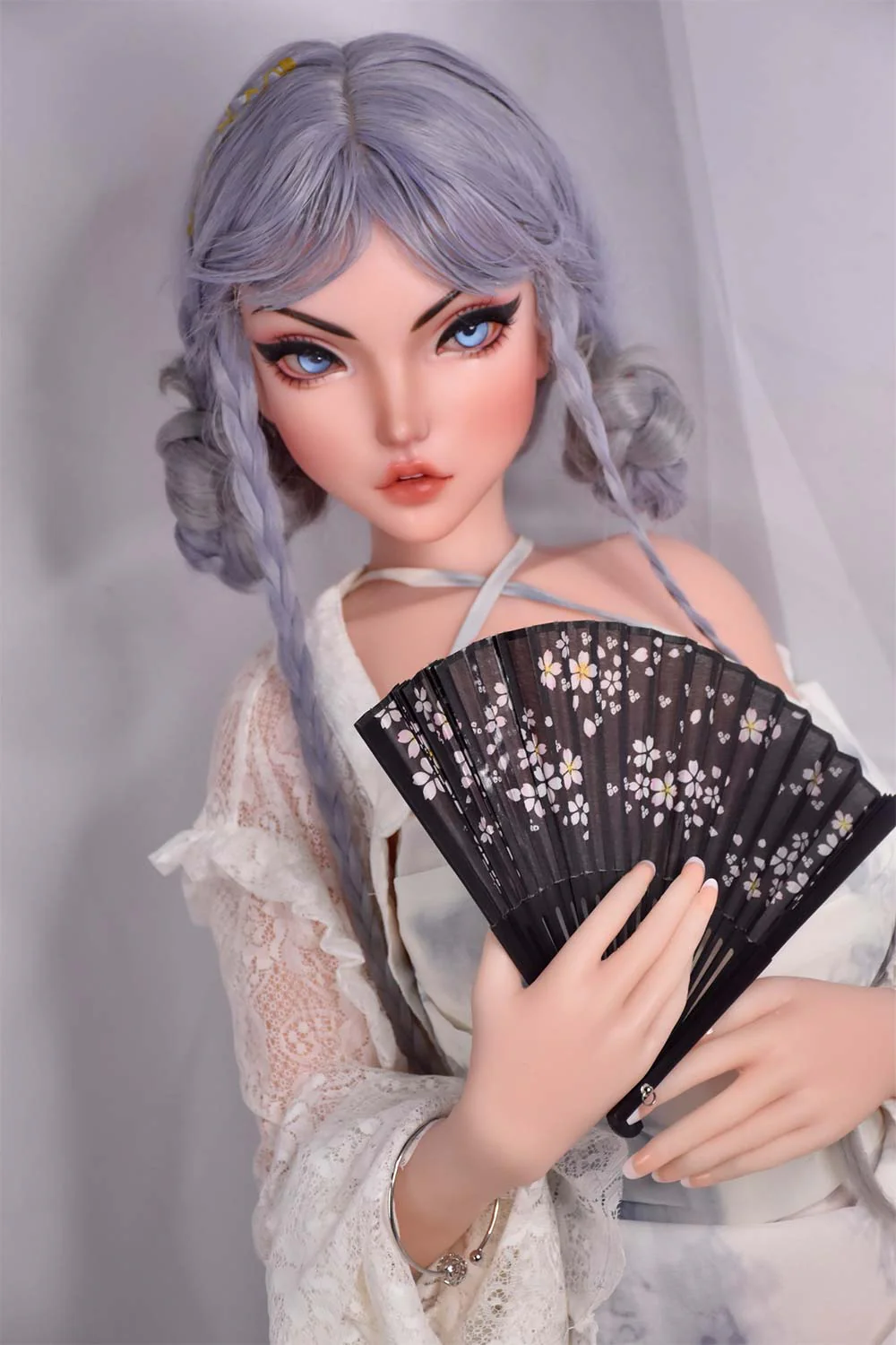 ElsaBabe Aikawa Iori Anime Silicone Sex Doll – 148cm Posable Metal Skeleton - Image 5