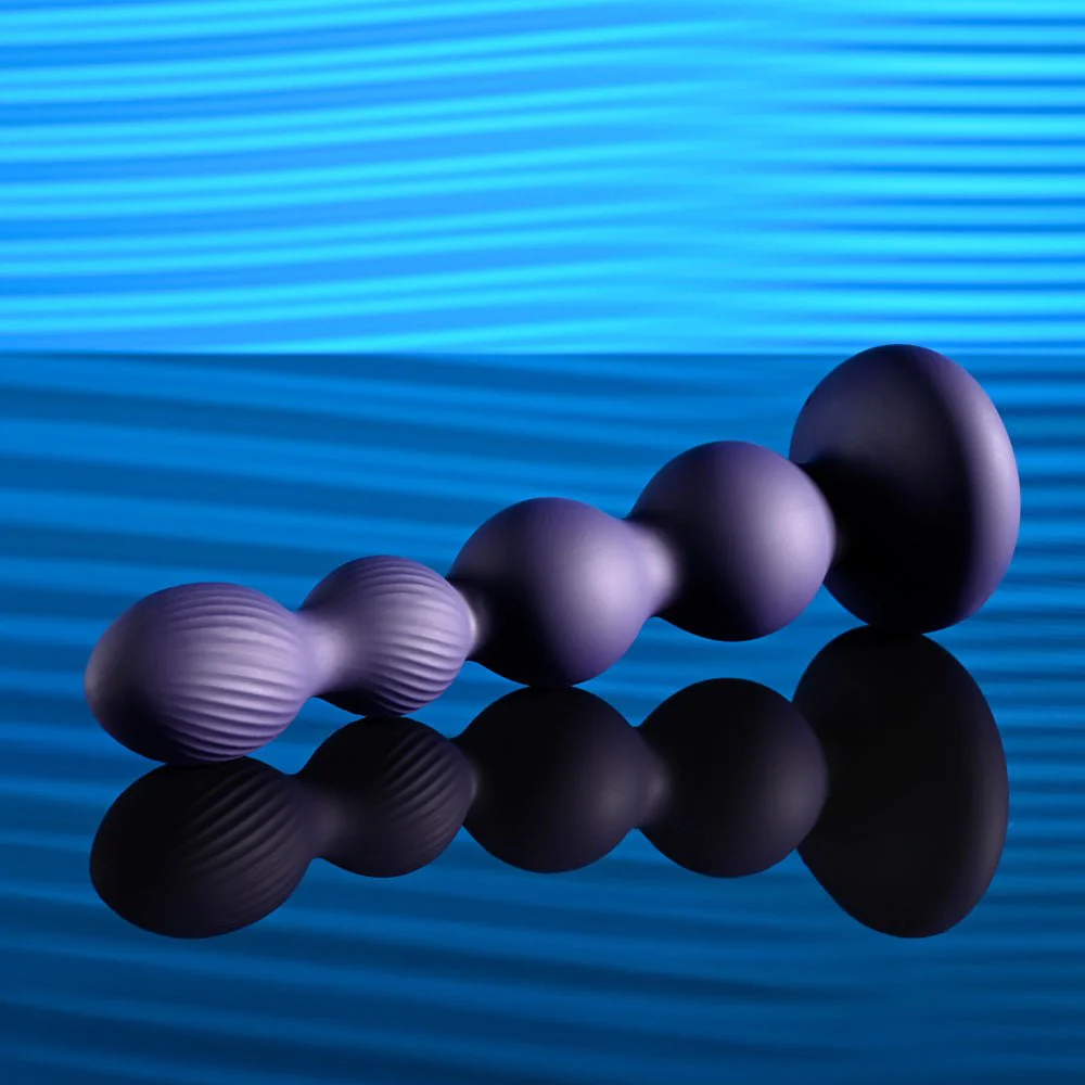 Evolved Pleasure Orbit – Twirling Vibrating Anal Beads with Remote - Image 5
