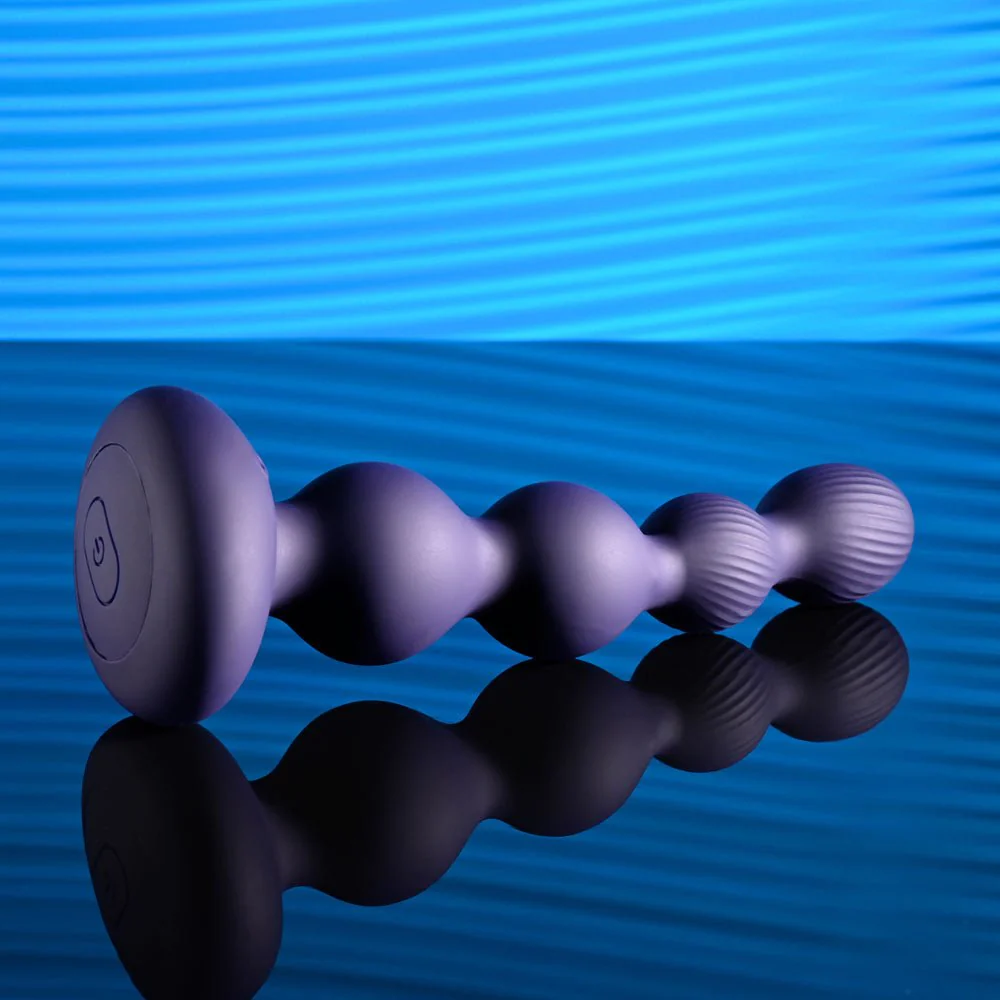Evolved Pleasure Orbit – Twirling Vibrating Anal Beads with Remote - Image 6