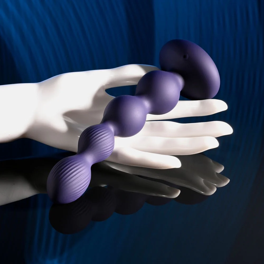 Evolved Pleasure Orbit – Twirling Vibrating Anal Beads with Remote - Image 7