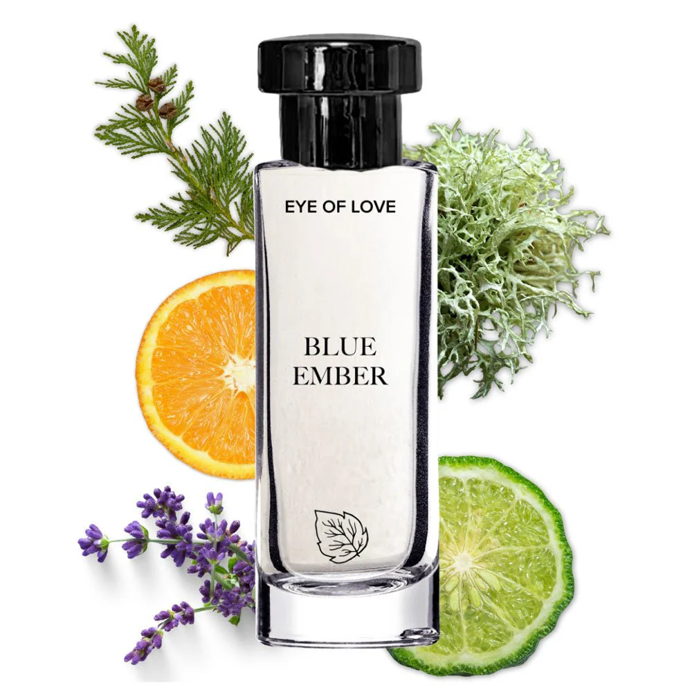 Eye Of Love Blue Ember Pheromone Cologne – Citrus & Cedar Scent, 30ml - Image 3