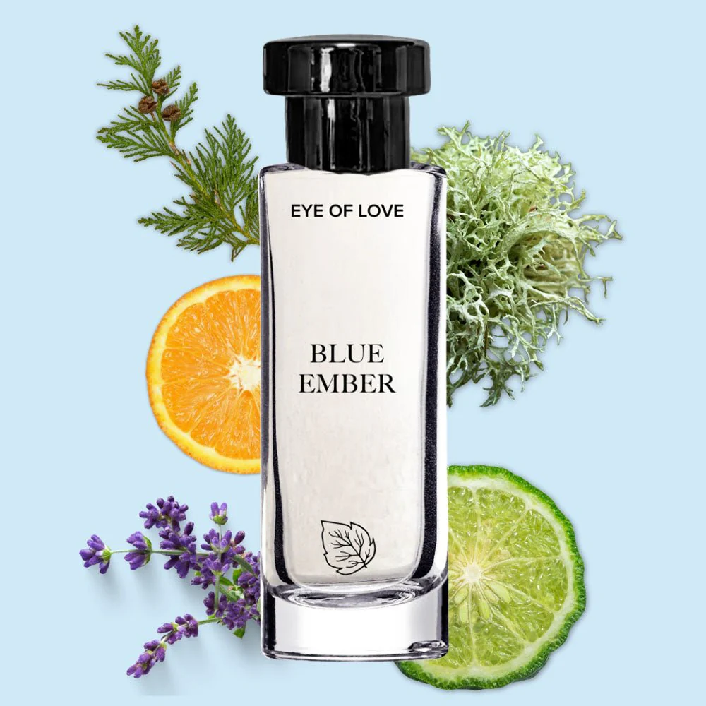 Eye Of Love Blue Ember Pheromone Cologne – Citrus & Cedar Scent, 30ml - Image 4