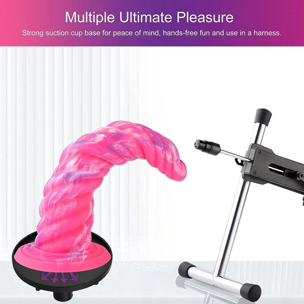 HiSmith - 10" Silicone Monster Series Pink Awl (KlicLok) - Image 12
