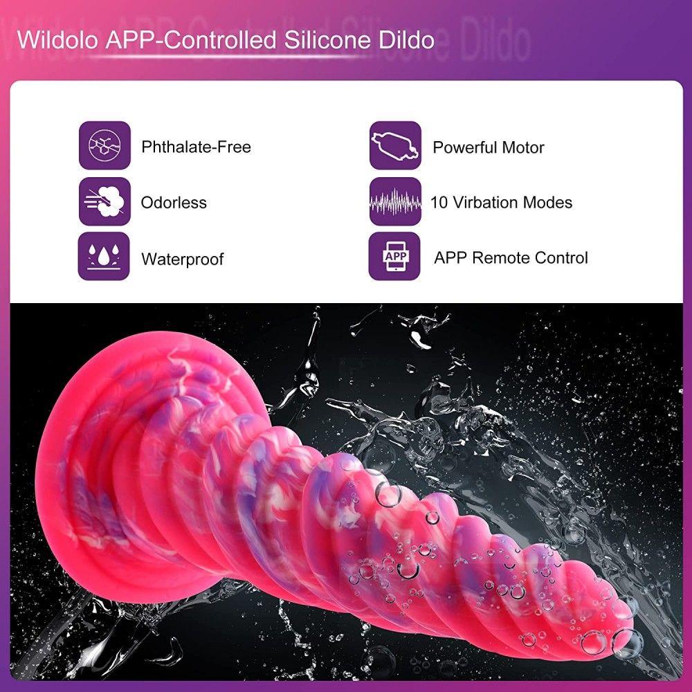 HiSmith - 10" Silicone Monster Series Pink Awl (KlicLok) - Image 8