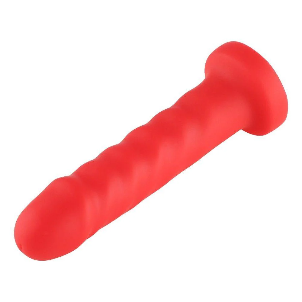 HiSmith 7.1" Red Anal Dildo - Image 8