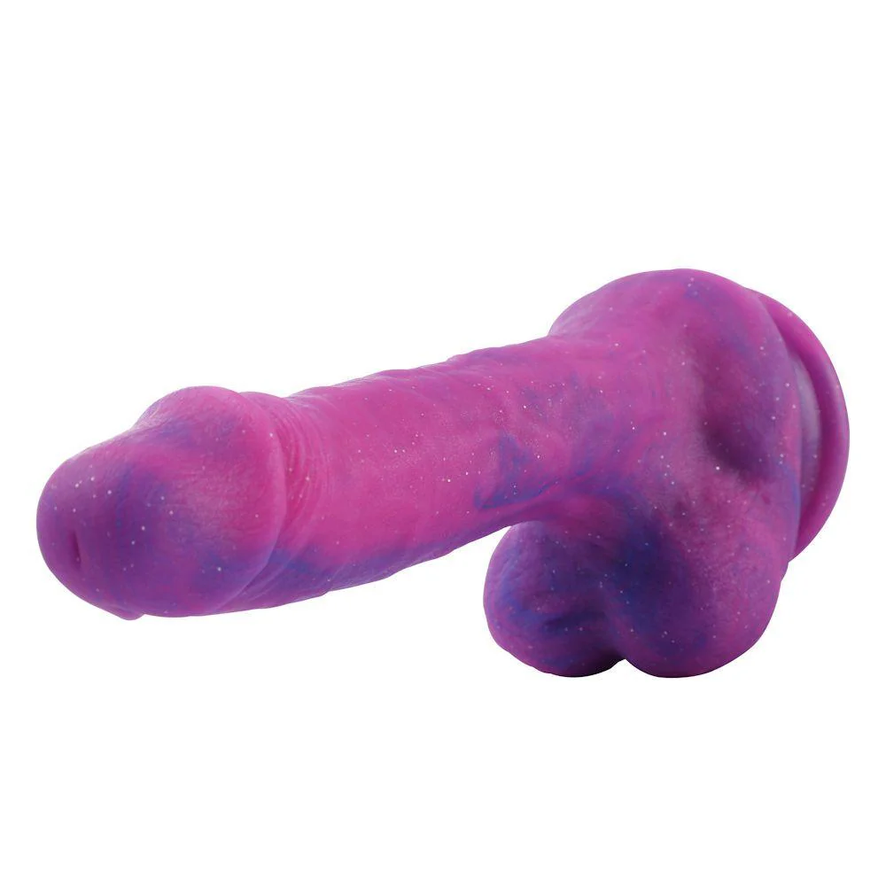 HiSmith 8.4" Purple Silicone Dildo - Image 10