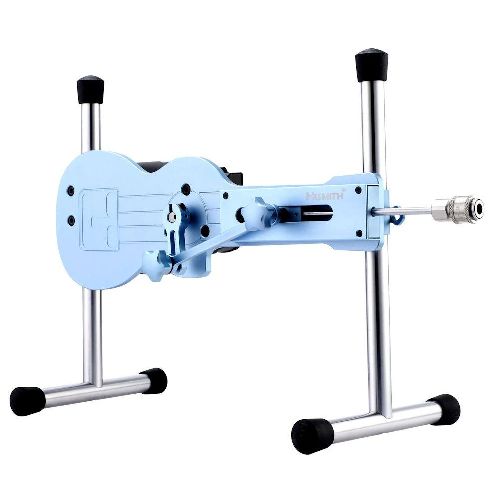 HiSmith APP Controlled Blue Mini Sex Machine with KlicLok System - Image 5