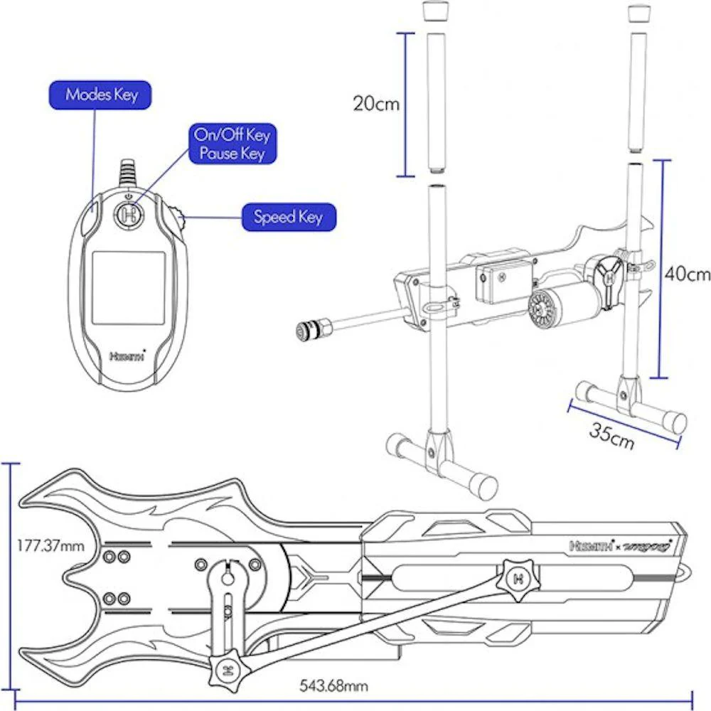HiSmith & Wildolo Intelligent APP Controlled Premium Sex Machine (KlicLok) - Image 6