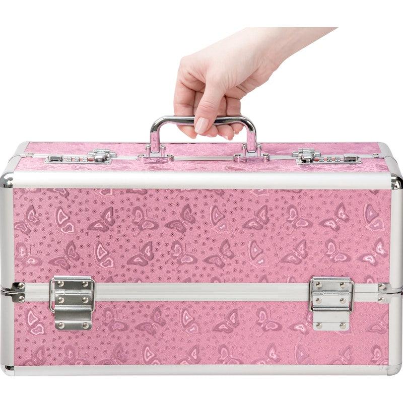 Lockable Large Vibrator Case Pink - Image 21