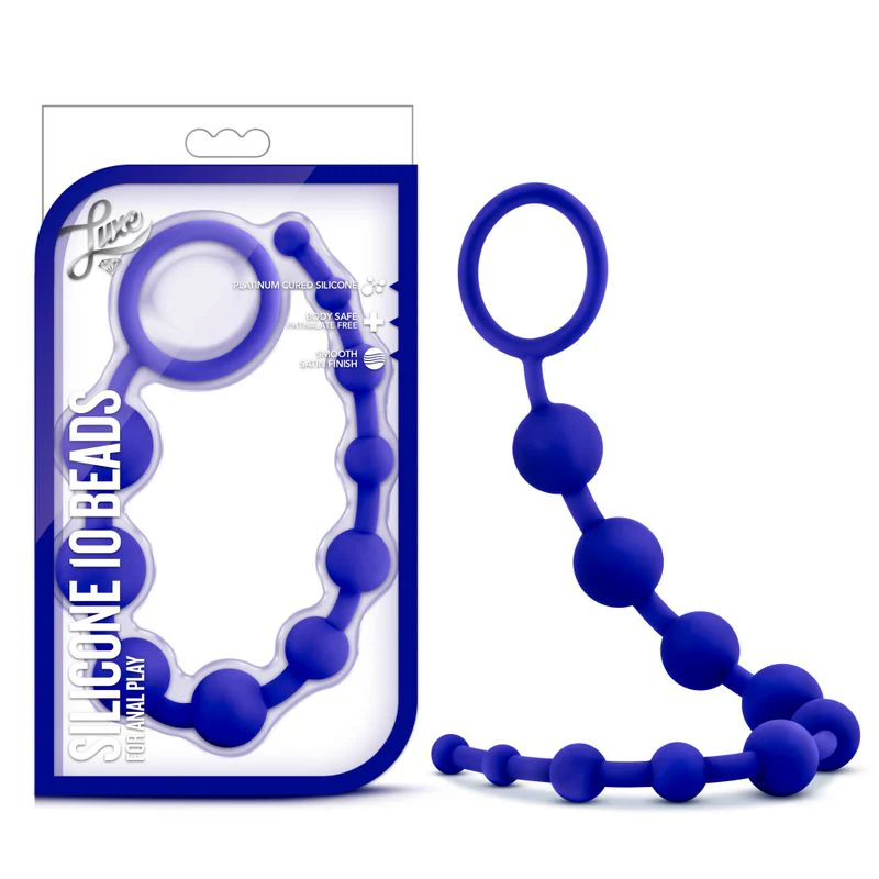 Luxe Silicone 10 Beads Indigo - Image 28