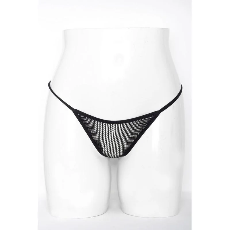 Mesh Net G-String Black - Image 3