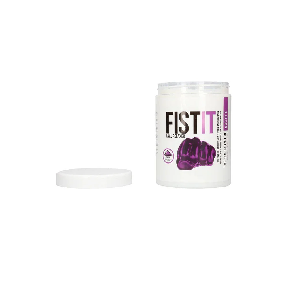 Pharmquests FistIt Anal Relaxer Water-Based Lubricant - 1000ml Tub - Image 3