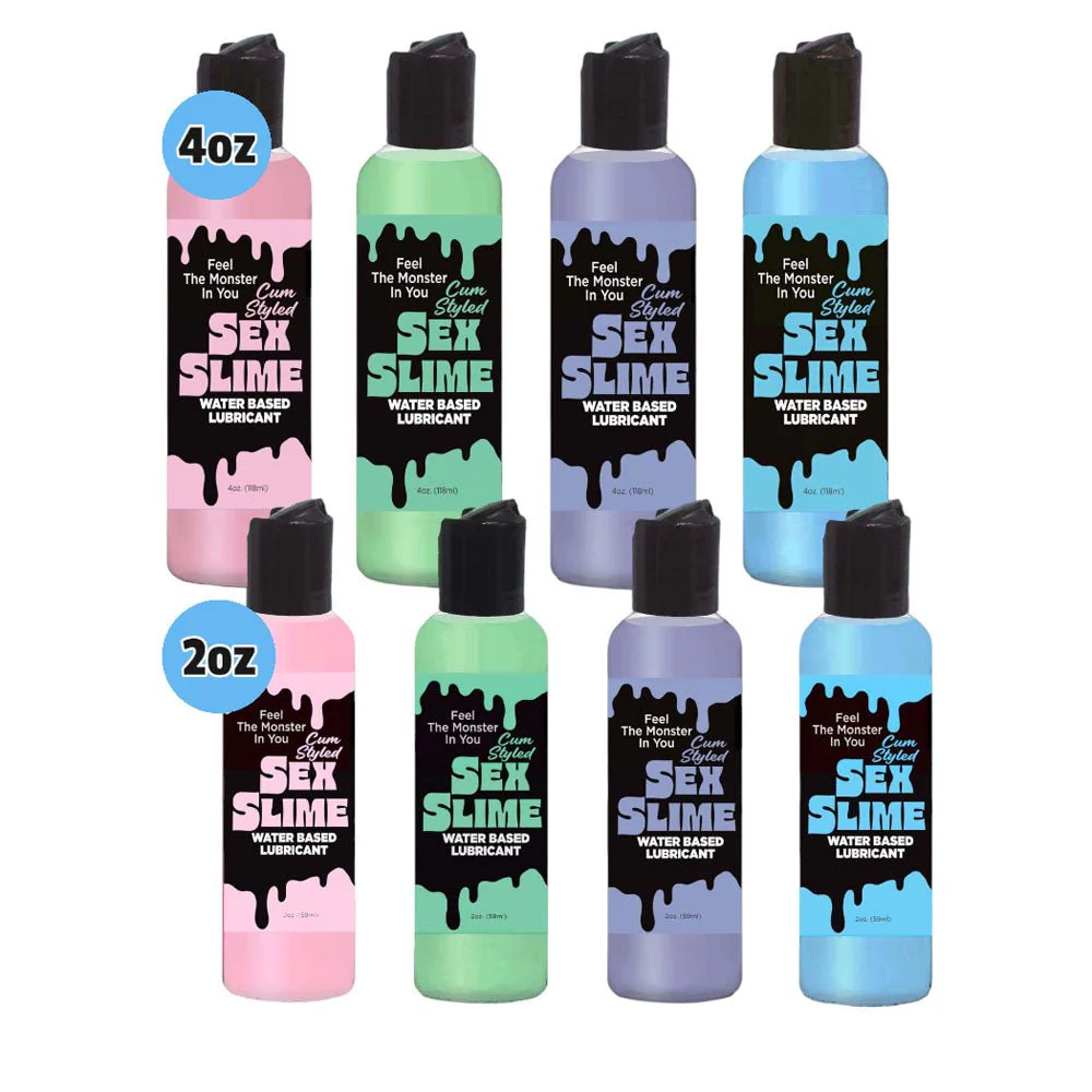 Little Genie Sex Slime Creature Lube – Purple Water-Based Lube 120ml - Image 4