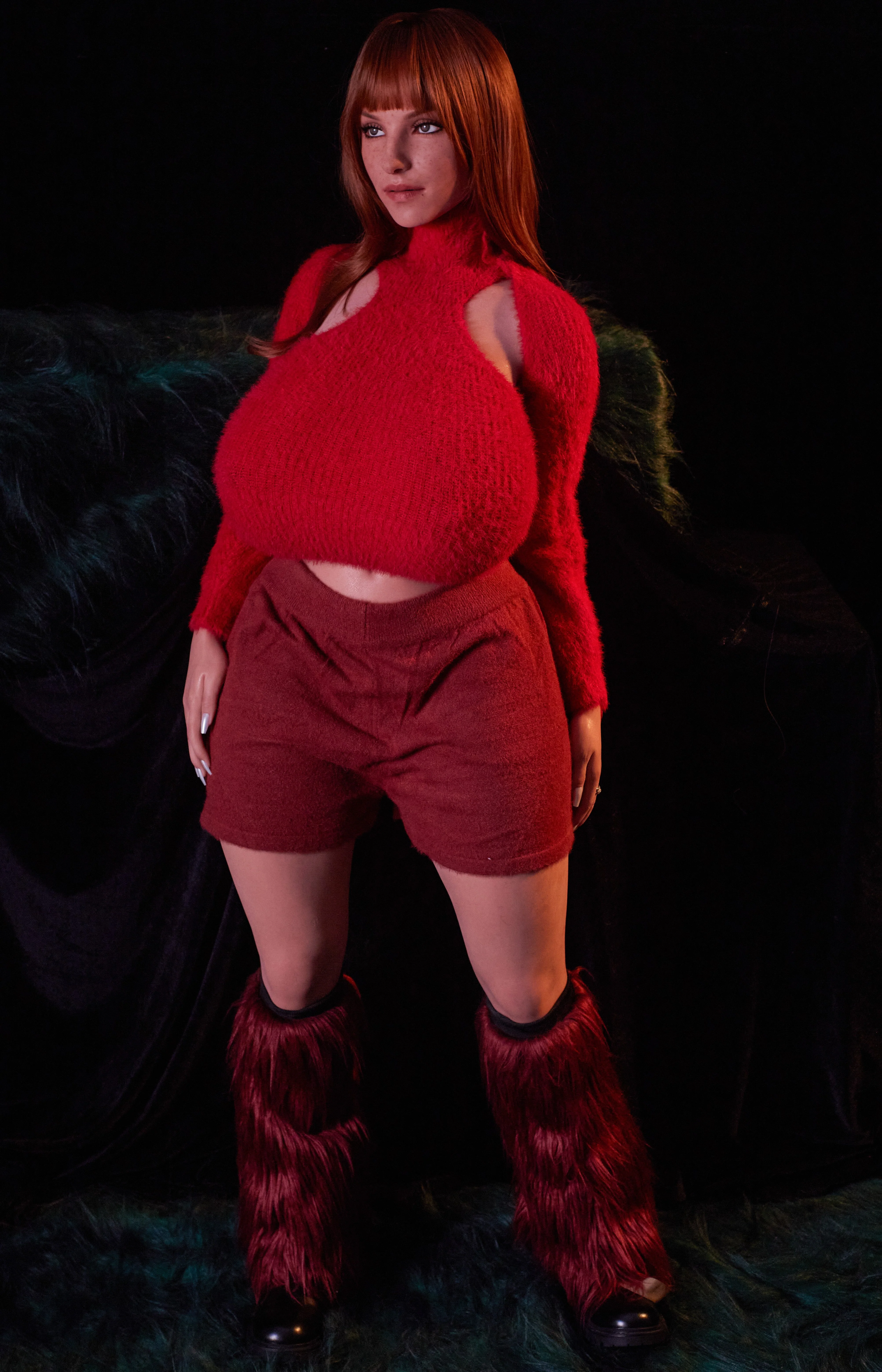 Climax Doll Ultra SiR161 Vica Christmas Silicone Sex Doll - 161cm - Image 5