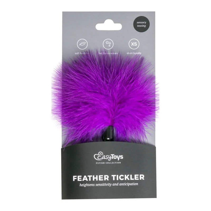 Fetish Collection Purple Feather Tickler – Soft Foreplay Teaser Toy - Image 16