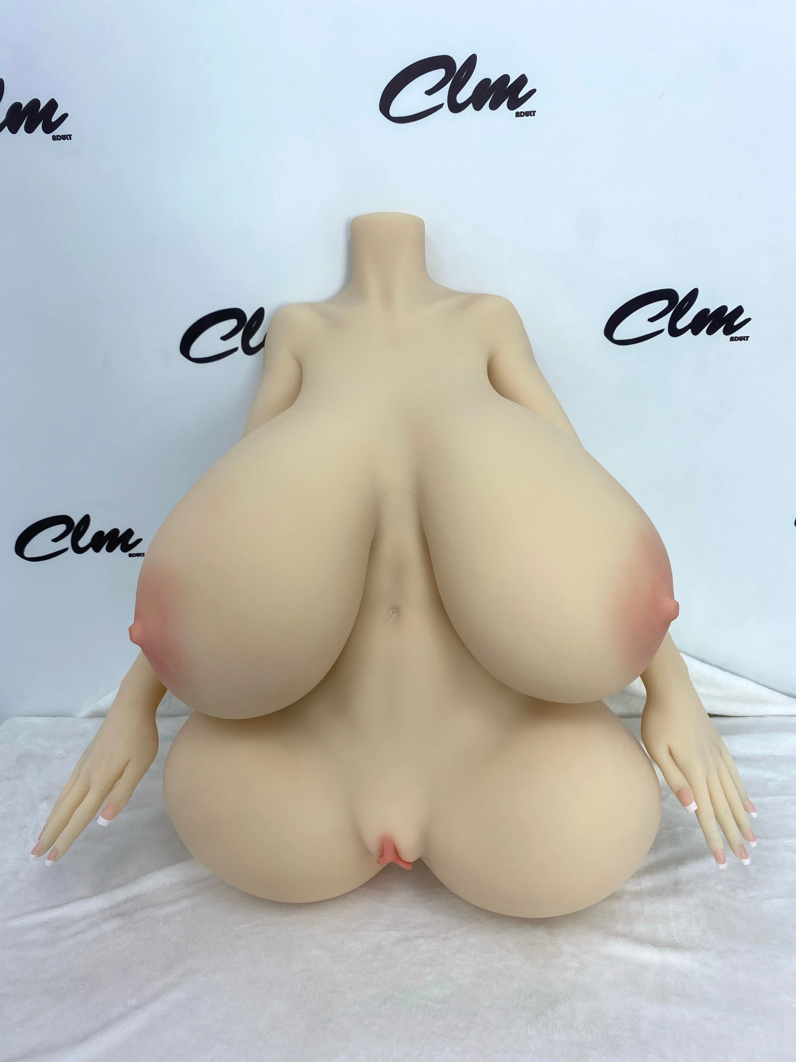 Climax Doll TPE Mega Torso H82# Cinnamon – BBW Style Sex Doll Torso - Image 35