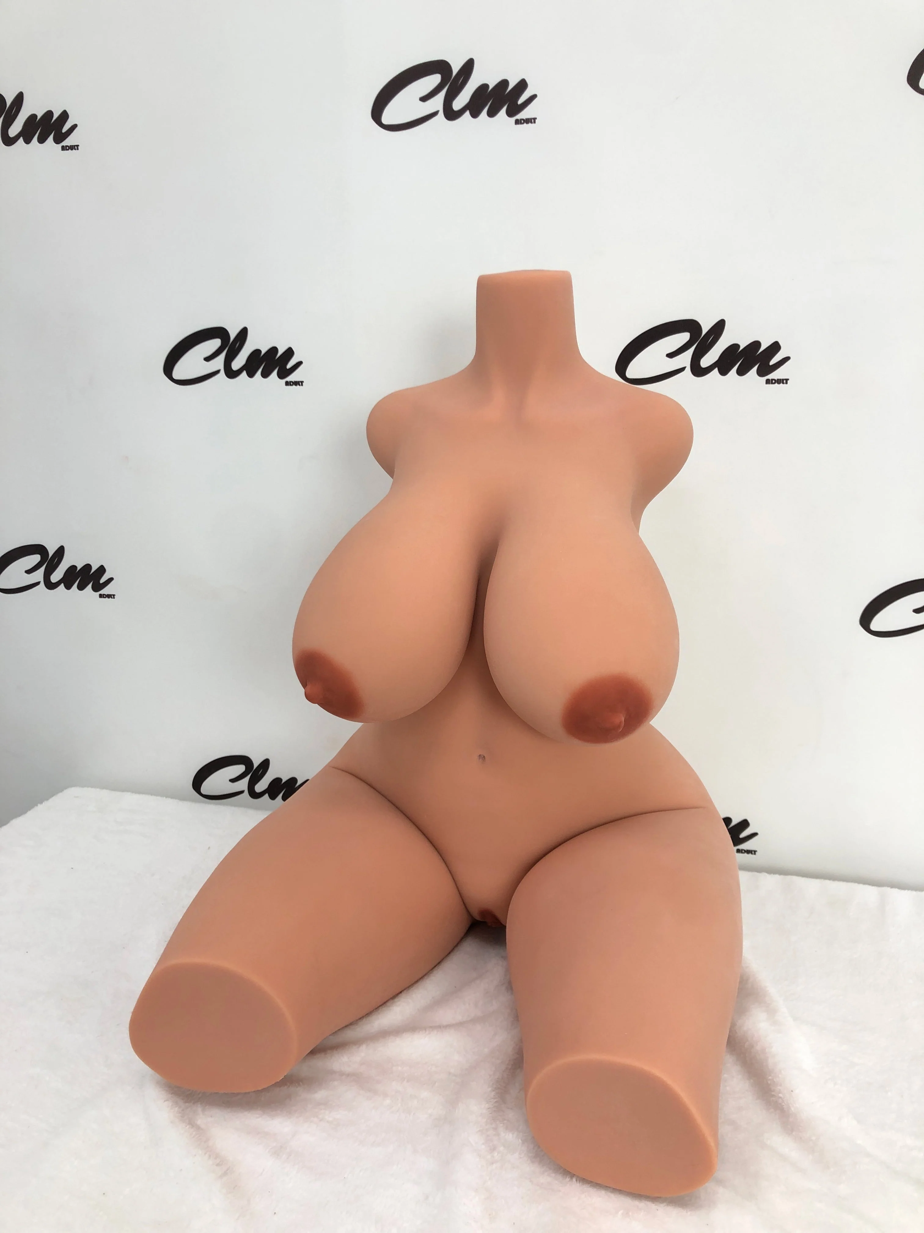 Climax Doll TPE Torso Sex Toy 870# - Black Movable Skeleton Doll - Image 25