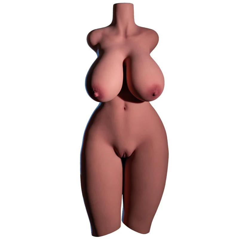 Climax Doll TPE Torso Sex Toy 870# - Black Movable Skeleton Doll - Image 8