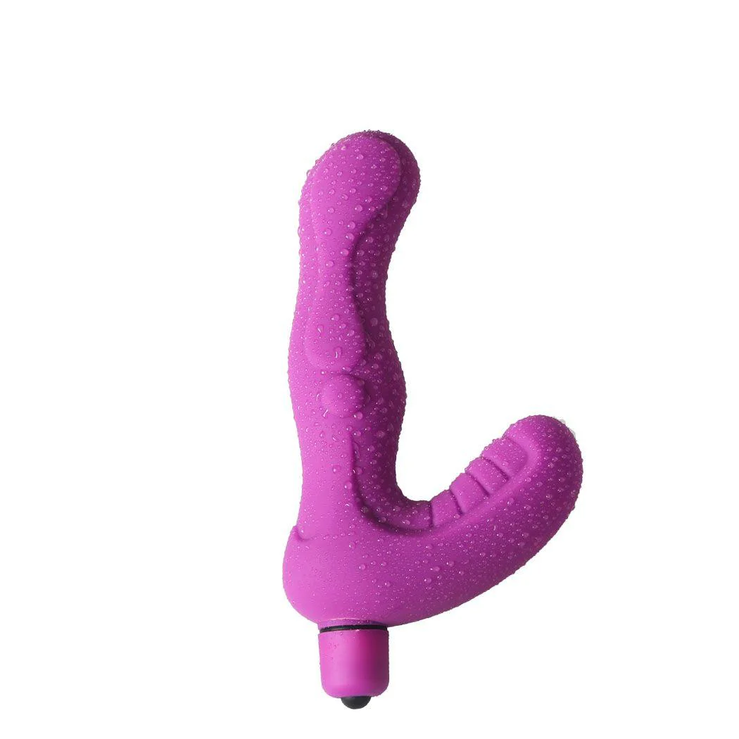 Urway Unisex Prostate Massager | Waterproof Silicone Vibrator - Purple - Image 6