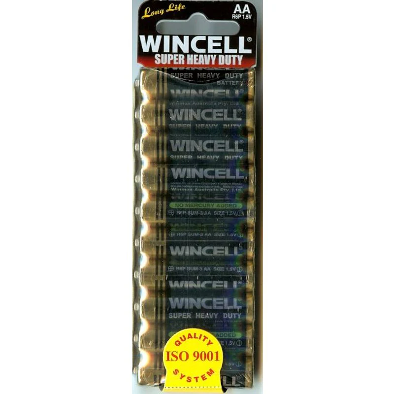 Wincell Super Heavy Duty AA Shrink 10Pk Battery - Image 7